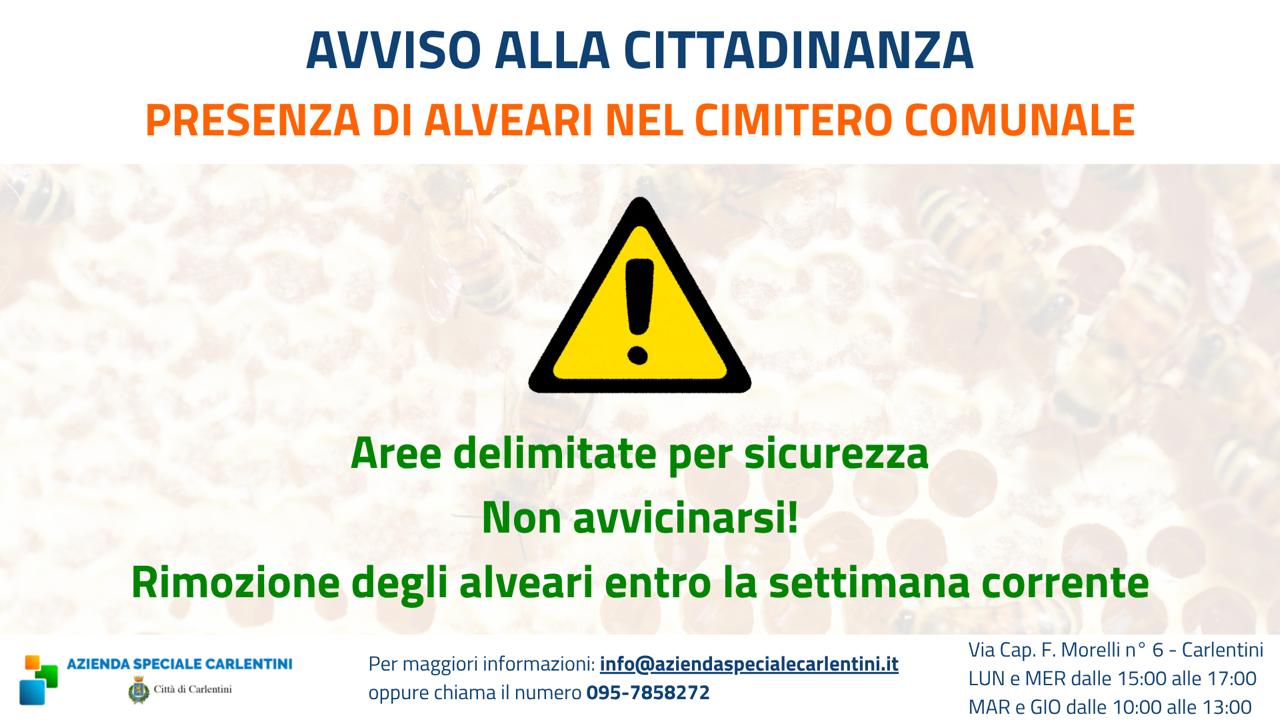AVVISO ALVEARI