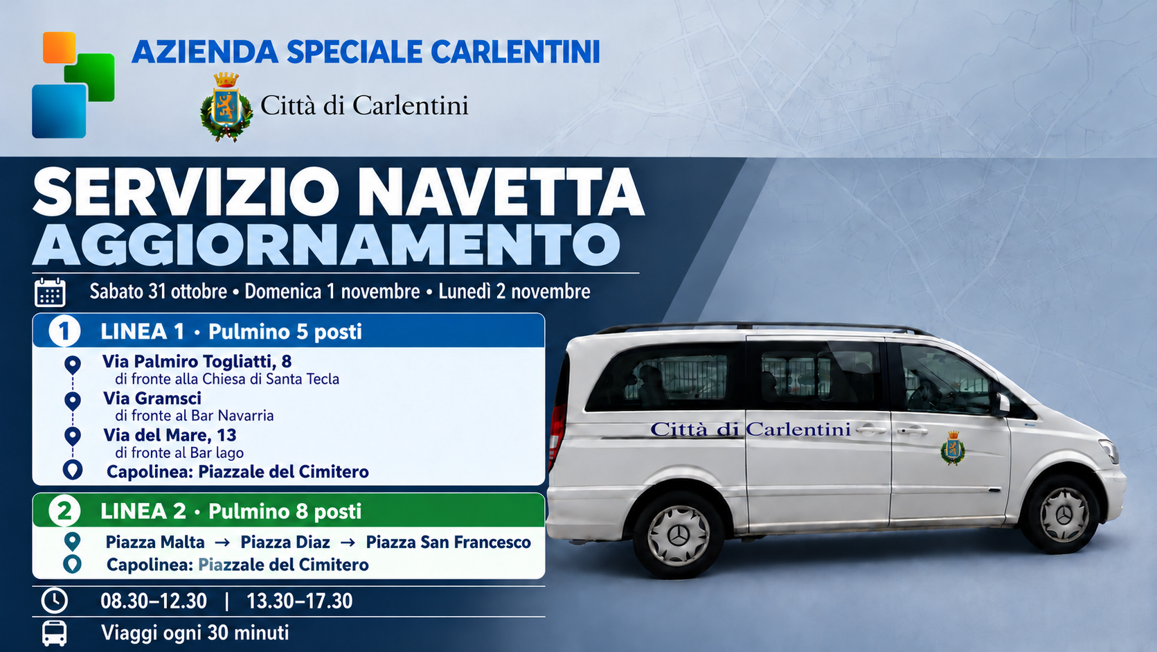 Aggiornamento servizio navetta2